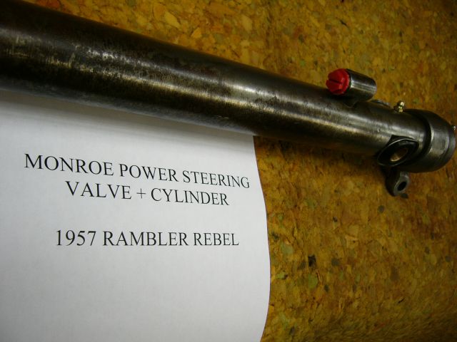 Monroe Power Steering Valve-Cylinder 1957 Rambler Rebel