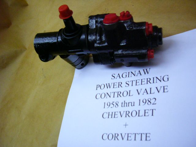 Saginaw Power steering Control Valve 1958 thru 1982 Chevrolet and Corvette